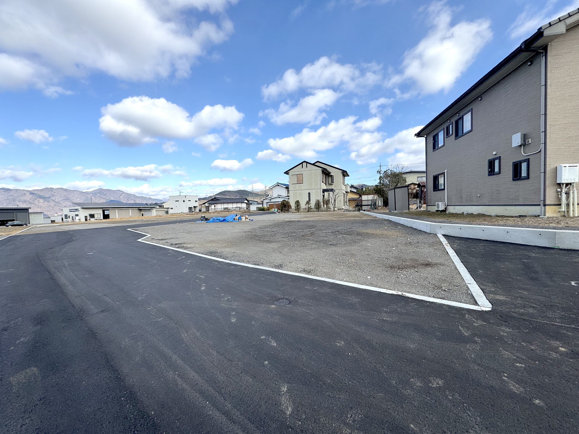 五和松原分譲地Ⅱ  A区画西方面から撮影