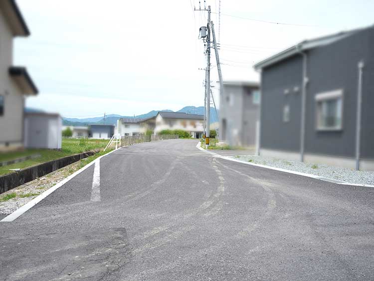五加上原分譲地内道路
