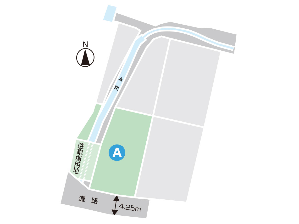 本郷II 分譲地区画図