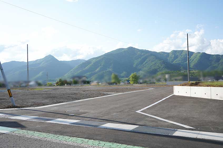 古里　分譲地全景