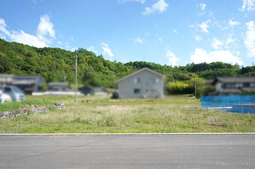 上田市長瀬分譲地　F区画