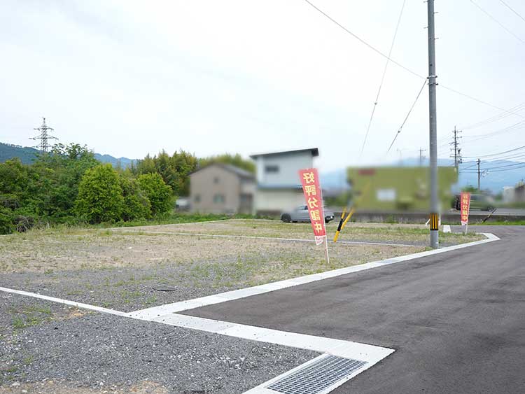 上田市仁古田分譲地　C区画
